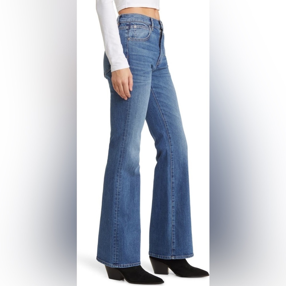 NWOT SLVRLAKE Reese Bootcut Jeans Size 27. Color- Heart of mine. - Picture 3 of 9